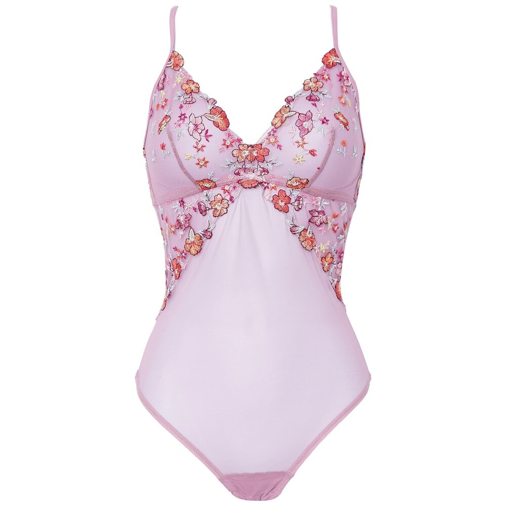 9662 Abri Teddy Lingerie, Multi, Small US